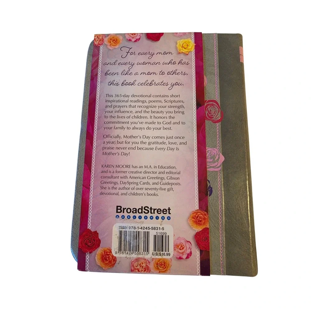 Mothers Daily Prayer Book & 365 Day Devotional Karen Moore Bundle Set‎ of 2